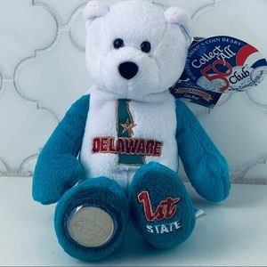 Limited Treasures Delaware State Quarter Bear #1